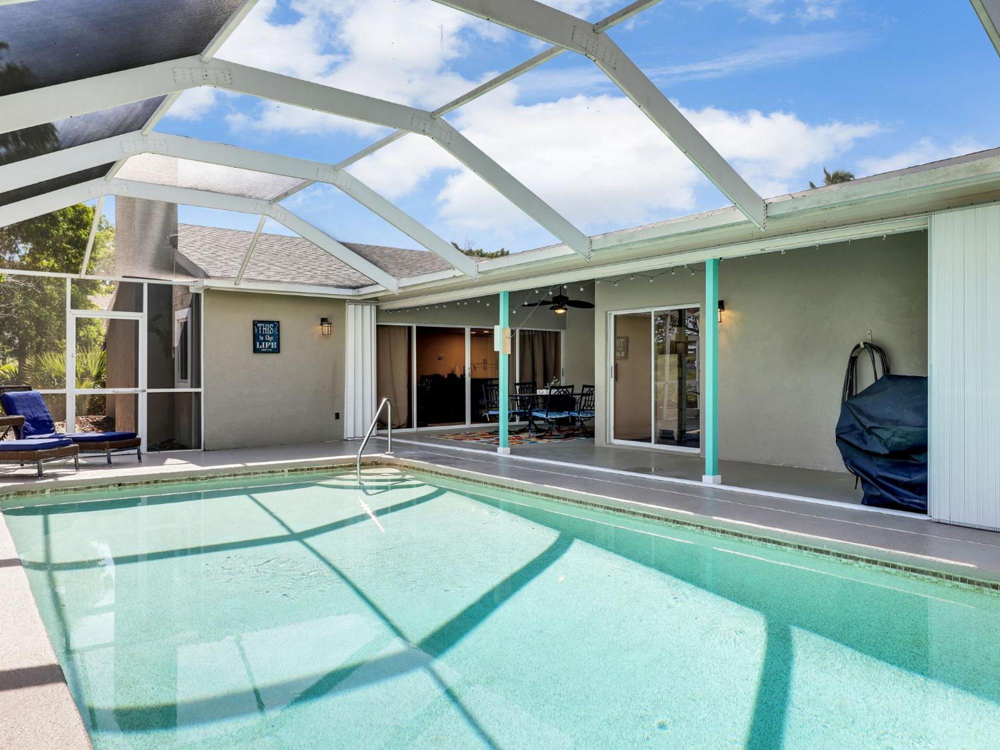 5 Beds 3 Bdr 2 Bath Heated Pool, Grill, Patio Marco Island Exterior foto